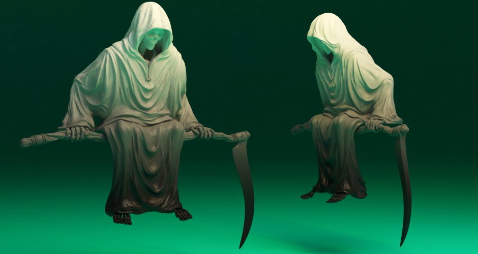 Death on the Edge 3D print model