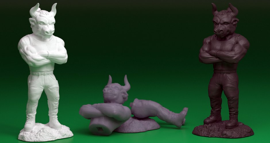 Human Bull model